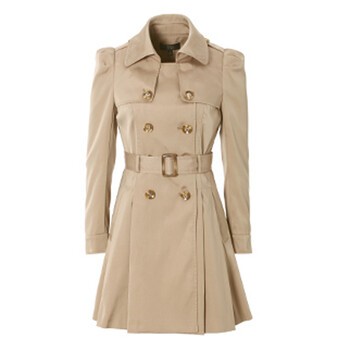 OSA欧莎世家2013冬季新品 简约女款风衣 个性