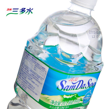 三多水韩国济州岛进口矿泉水2L*6+仅发上海