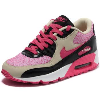 耐克NIKE女鞋AIR+MAX90跑步鞋女子休闲运动鞋增高鞋