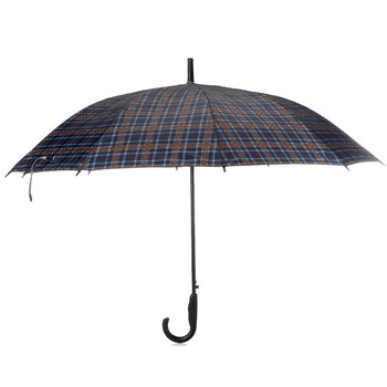 天堂伞 高密拒水自开直杆晴雨伞170E格4061深蓝色