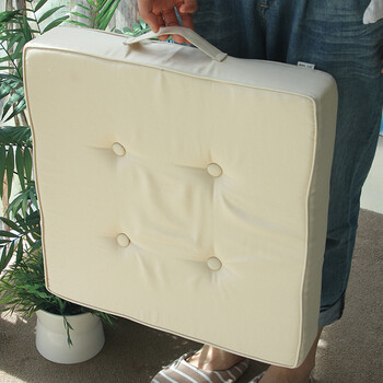 
                                        乐唯仕米色之恋胖子垫蒲团垫 包边 58cm*58cm*8cm                