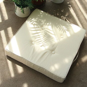 
                                        乐唯仕米色之恋胖子垫蒲团垫 包边 58cm*58cm*8cm                