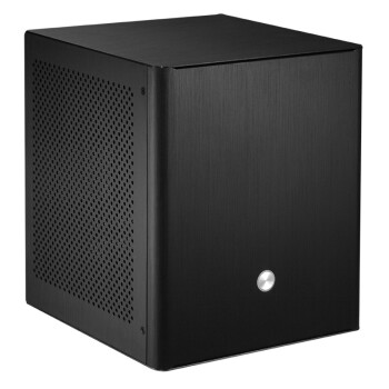乔思伯（JONSBO） V3+ ITX机箱 全铝 黑色 支持标准大电源
