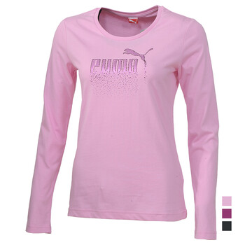 彪马 长袖T恤-w62sws016-L-淡绿色\/绿茶色小组