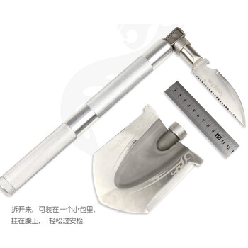 户外四代刀锋多功能工兵锹龙纹铲野营铁铲户外