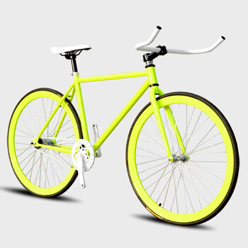 宾特bintee 夜光自行车 夜光死飞车 死飞公路车