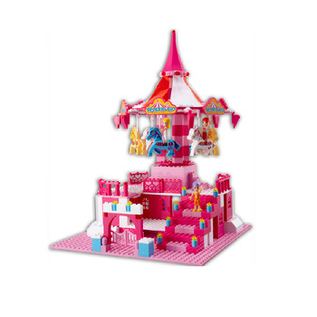 缤纷乐园品牌 益智玩具仿乐高积木玩具拼插积