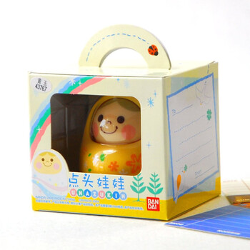 万代可爱摇头点头娃娃诞生石系列声控人偶创意