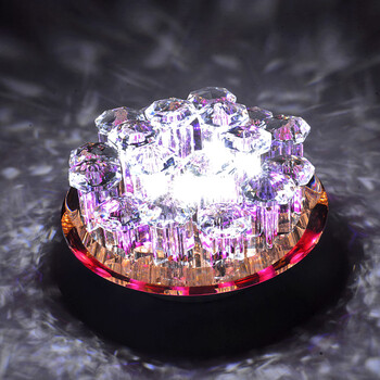 帝歌(DECC)led水晶吸顶灯过道灯门厅灯玄关灯走廊灯天花灯南瓜412兰