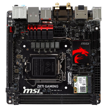 微星（msi） Z87I GAMING AC主板 （Intel Z87/LGA 1150）