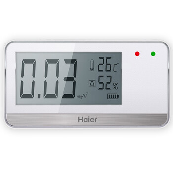 海尔（Haier)醛知道 HR-10SMWA 甲醛检测仪 多功能家用车用甲醛检测 快速精准测甲醛