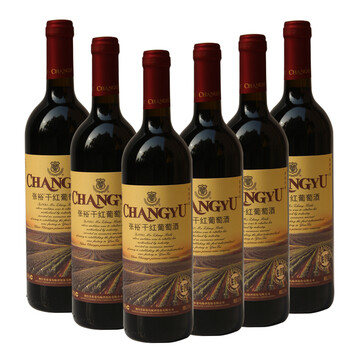 整箱特惠 红酒国产 张裕干红葡萄酒佐餐级 果酒