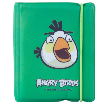 广博（GuangBo） WQT5425 愤怒的小鸟卡片包/银行卡包/证件包/卡套 绿色