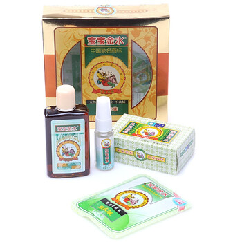 宝宝金水家庭套装（原液105ml+舒爽驱蚊花露20ml+香皂100g）