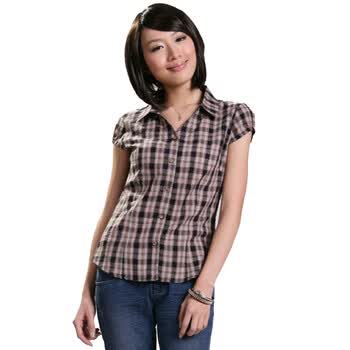 NEWTO 牛头牌 女装时尚亮丽休闲衬衫E1224004 卡其色 M(160/84A)