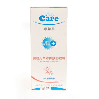 康馨儿 婴幼儿草本护肤防蚊霜50g*2 护理用品
