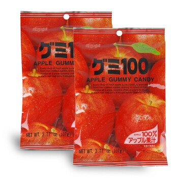春日井苹果味软胶糖107g*2袋