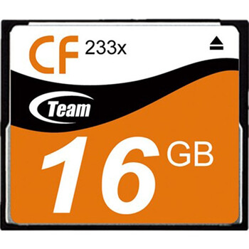 十铨科技（Team）16GB 233X CF存储卡（TG016G2NCFJX）