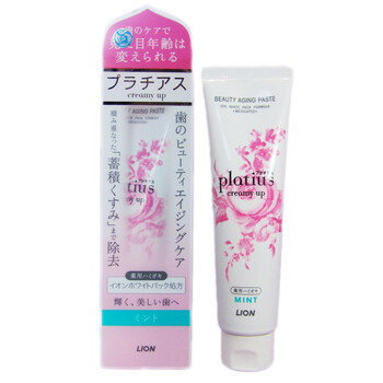 狮王PLATIUS泡沫美白牙膏110g