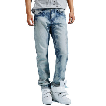 I'm David爱大卫夏装 正品 休闲修身牛仔裤DKDP410C 蓝色 170/95/M