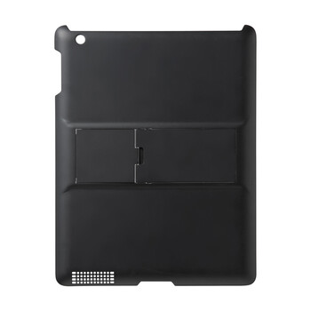 日本SANWA SUPPLY PDA-IPAD38BK 新品3档展架新iPad3背壳 支持键盘输入 缤纷色彩 兼容iPad2 黑