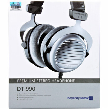 拜亚动力（beyerdynamic）DT990 头戴式Hifi耳机 600欧 新版