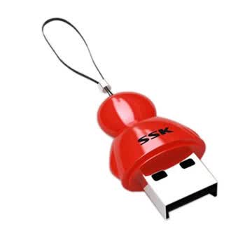 飚王（SSK） SCRS066 读卡器Micro-SD 红色