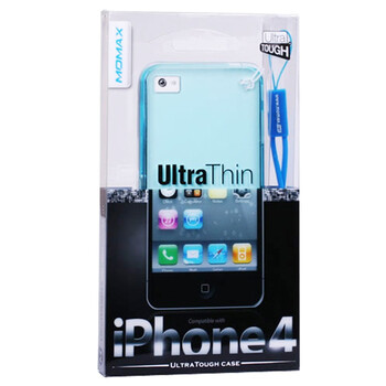 摩米士（MOMAX）Apple iPhone4 极薄坚韧保护壳 适用与APPLE IPHONE 4 粉紅色 附送硅胶精美手绳
