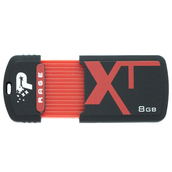 博帝（PATRIOT）飚速盘RAGE (USB2.0) 8G 高速U盘 黑色