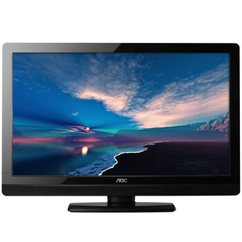 冠捷（AOC）T2355E 23英寸LED宽屏带TV功能的显示器（黑色）
