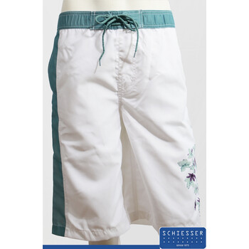 舒雅 schiesser 男士夏日风情沙滩裤 39-1322X 000白色 XL