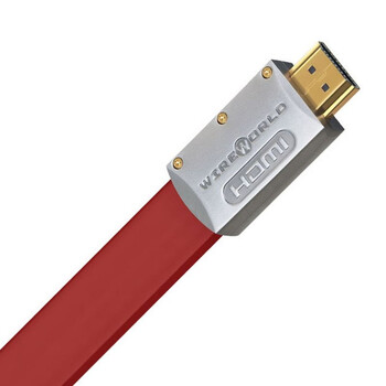 线世界（Wireworld） Starlight 6 HDMI(SHH)星光 2.0米 FLAT HDMI CABLES特色扁平高清线（红色）