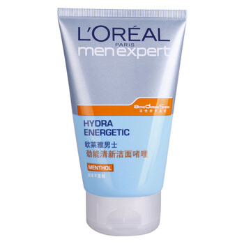 LOREAL PARIS巴黎欧莱雅男士劲能清新洁面啫喱 100ml