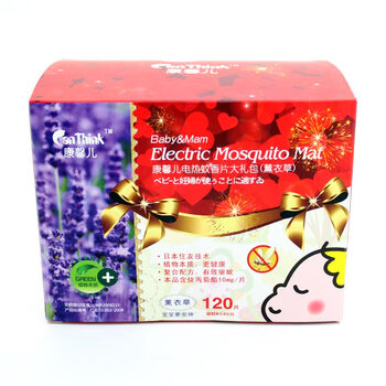 康馨儿canthink 夏季驱蚊电热蚊香片120片大礼包（薰衣草)