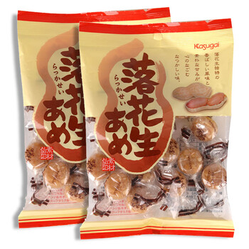 春日井花生硬糖110g*2袋