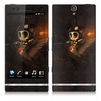 IdeaSkin 索尼 LT26i/Xperia S/Xperia Arc HD 皮肤 飞行 外壳保护套皮贴膜 BDGA080033