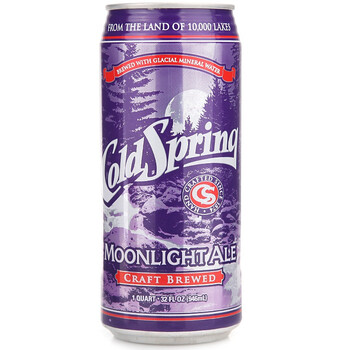 美国 Cold Spring酷睿月光黑啤酒946ML*5听