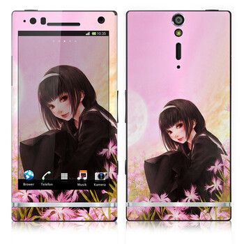 IdeaSkin 索尼 LT26i/Xperia S/Xperia Arc HD 皮肤 东云抚子 外壳保护套皮贴膜 BDGC592058