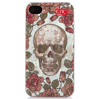ESK 501 立体浮雕系列 iphone4/4s保护壳 血色玫瑰