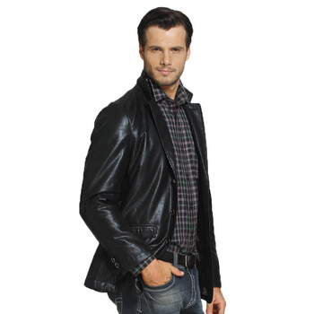 秋装新款 RICHINI日驰尼 欧美时尚男装夹克 修