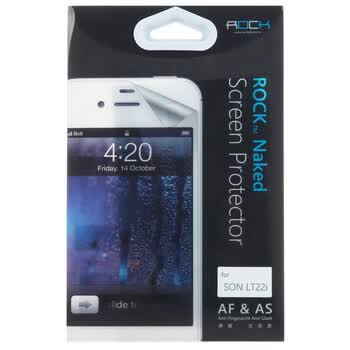 洛克（ROCK） SONY LT22I Xperia Nypon AF&AG 裸膜 防指纹 完美磨砂膜