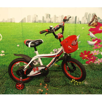 2012年新品机器猫海豚儿童自行车16/18 桃红 18
