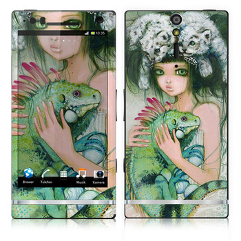 IdeaSkin 索尼 LT26i/Xperia S/Xperia Arc HD 皮肤 鬣蜥 外壳保护套皮贴膜 BDGC231990