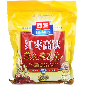 西麦红枣高铁燕麦片相关产品 西麦即食燕麦片