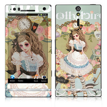 IdeaSkin 索尼 LT26i/Xperia S/Xperia Arc HD 皮肤 爱丽丝多莉 外壳保护套皮贴膜 BDGC011866