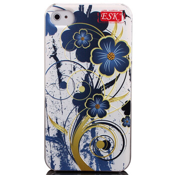 ESK 501 立体浮雕系列 iphone4/4s保护壳 日月花