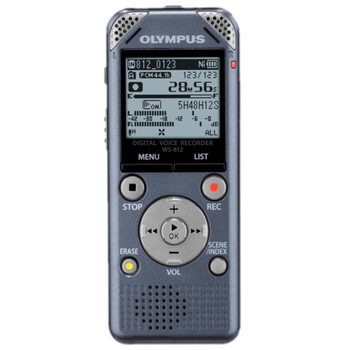 奥林巴斯（Olympus）WS 812 4G 录音笔 曜翼灰