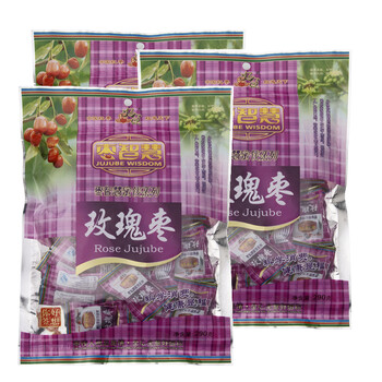 好想你红枣 蜜饯 好想你枣智慧玫瑰枣290g精装x3