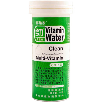 喜维家苹果多维泡腾片70g*4