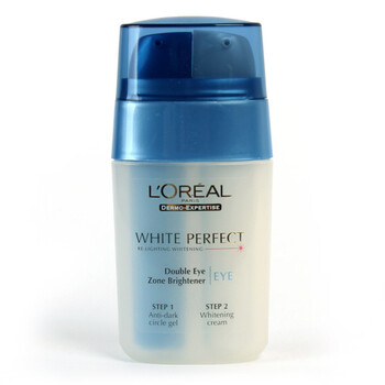 L'oreal欧莱雅雪颜双重美白眼霜去黑眼圈15ml